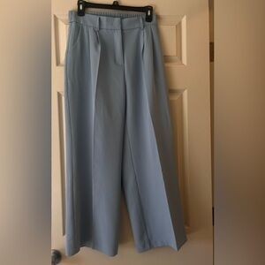 Baby Blue Petite Trousers Elastic Waist (S-M)